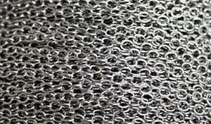Cadena, cadena a granel de cable fino enchapado en plata envejecida de 100 pulgadas con eslabones de 2x3 mm* - Imagen 1 de 3