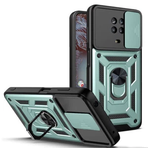 For Nokia G10 G20,Shockproof Hybrid Armor Slide Cover Camera Magnetic Stand Case - Picture 1 of 19