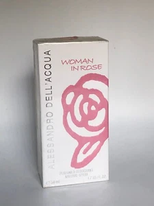 50ml Alessandro Dell'acqua Woman in Rose Deodorant for Women 1.6 fl. oz - Foto 1 di 1