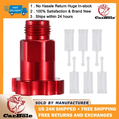 Adaptador de taza de pistola pulverizadora M16 * 1.5 843 - Se adapta a la mayoría de Devilbiss, GTI, GFG, Finishline Foto 1 de 4