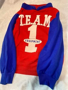 Vintage Team 1-Team Equipment Children's Sweatshirt- Size 5 - Picture 1 of 8