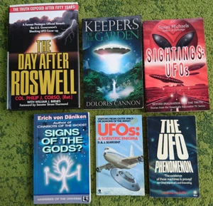 UFO LOT, Philip J. Corso, Johannes Von Buttlar, D, A, Seargent. - Picture 1 of 20