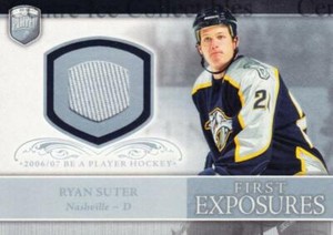 2006-07 Be A Player Portraits First Exposures Jersey #FERS Ryan Suter