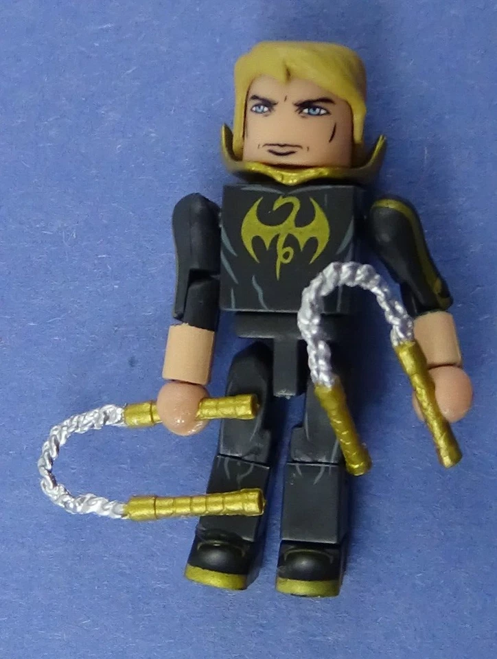 Figura suelta Iron Fist personalizada Marvel Minimates #882-27 Foto 1 de 2