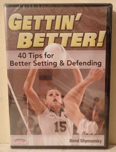 Getting Better 40 Tips for Setting & Defending by Bond Shymansky Volleyball- DVD - Bild 1 von 3
