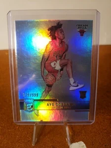 2021-22 Elite Ayo Dosunmu Rookie 076/999! - Picture 1 of 2
