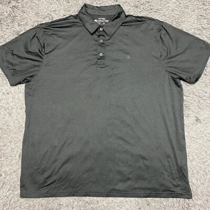 Ariat Tek Charger 2.0 Fitted Poloshirt Herren 2XL Schwarz Grau Stretch Arbeit Golf SS - Bild 1 von 24