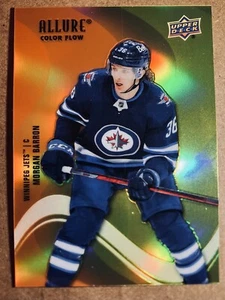 2022-23 Upper Deck Allure Hockey Orange-Yellow Morgan Barron #SF-96 - Picture 1 of 2