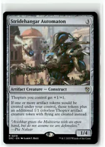 Stridehangar Automaton 0019 NM MTG Commander Aetherdrift Magic - Picture 1 of 2