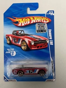 Hot Wheels 2010 HW 3/10 131 1968 Triumph TR6 red Factory Sealed S2 - Picture 1 of 2