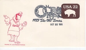 WORLD SERIES STATION, ST LOUIS, MO 1985 FDC19842 - Imagen 1 de 1