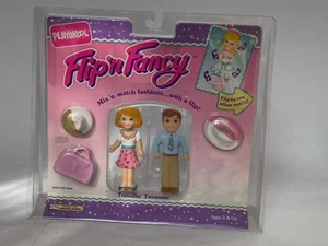#1653/1650 Vintage 1991 PLAYSKOOL Flip N Fancy Dolls NIP HASBRO VERY RARE - Picture 1 of 4
