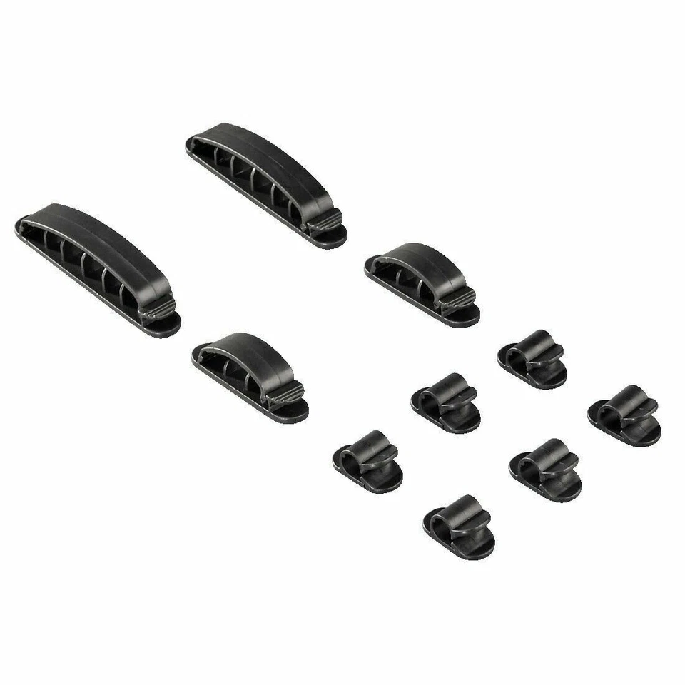 Hama Cable Fastener Easy Clip Black 10 Pieces