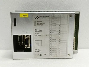 Tablero de control Wandfluh SD1AK #2 Art. No. 731.1600 - Usado - Imagen 1 de 6