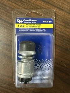 NEW Cole Hersee 6-36V Push Button Switch PN: 90030-BP - Picture 1 of 2