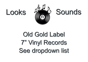 OLD GOLD LABEL 7" VINYLS - VARIOUS ARTISTS / TITLES - EX / VG+ - Picture 1 of 168