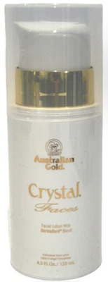 Australian Gold Crystal Faces DermaDark Facial Tanning Lotion, 4.5 oz NEW - Image 1 of 4