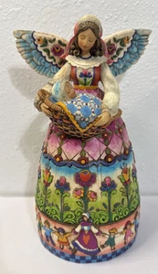 2004 Jim Shore Heartwood Creek Mother You're An Angel Figurine 4002644 - Picture 1 of 8