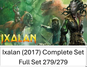 Magic the Gathering Complete Full Set - Ixalan 279/279 MTG XLN 2017 1st set blk - Picture 1 of 18