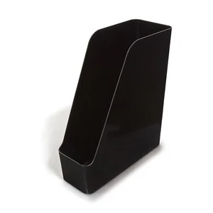TRU RED Plastic Magazine File Blk 2/Pack TR55337 - Picture 1 of 3