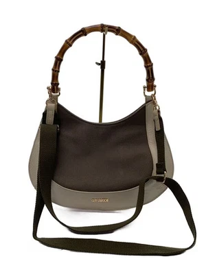 Guy Laroche Shoulder Bag Leather BEG Plain - Photo 1/4