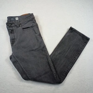 VOLCOM "Vorta" Slim Stright Denim Jeans Men's Size 36X32 Black Charcoal - Picture 1 of 13
