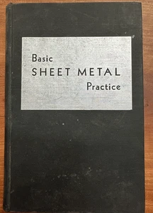 Basic Sheet Metal Practice JW Giachino Western MI College of Education 1952 book - Imagen 1 de 11