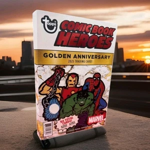 2025 Marvel Comic Book Heroes 1975 Golden Anniversary Hobby Box - Picture 1 of 17