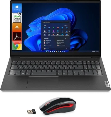 Notebook Pc Portatile Lenovo V15 N4500, Ram 8Gb, SSD 256Gb Win 11 P Suite Office - Immagine 1 di 4