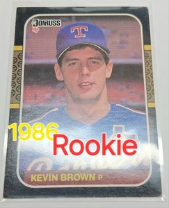 1986 - Dornuss - Leaf - Rookie Card - Brown - RANGERS - Picture 1 of 3