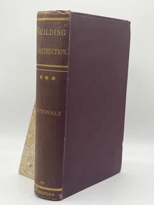 Notes on Building Construction Part III Materials Rivingtons Engineering 1st Ed - Imagen 1 de 8