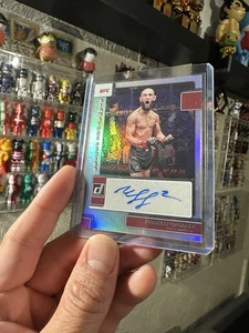 2023 Panini Donruss UFC Khamzat Chimaev Auto Card UFC Champion - Picture 1 of 6