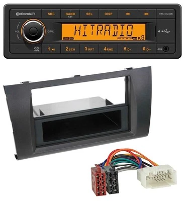 Continental 1DIN USB AUX MP3 Autoradio für Suzuki Swift (2006-2010) - Bild 1 von 4