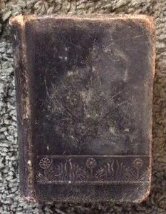Vintage Mini Pocket Prayer Book Golden Key Of Heaven - Picture 1 of 5