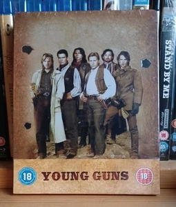 Young Guns (Zavvi Exclusive Blu-Ray Steelbook) **Sealed** Emilio Estevez - Picture 1 of 3