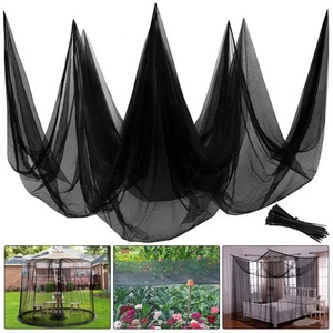 Mosquito Net, 39 x 10 Ft Mosquito Netting for Patio Insect Bird Netting for G... - Picture 1 of 7