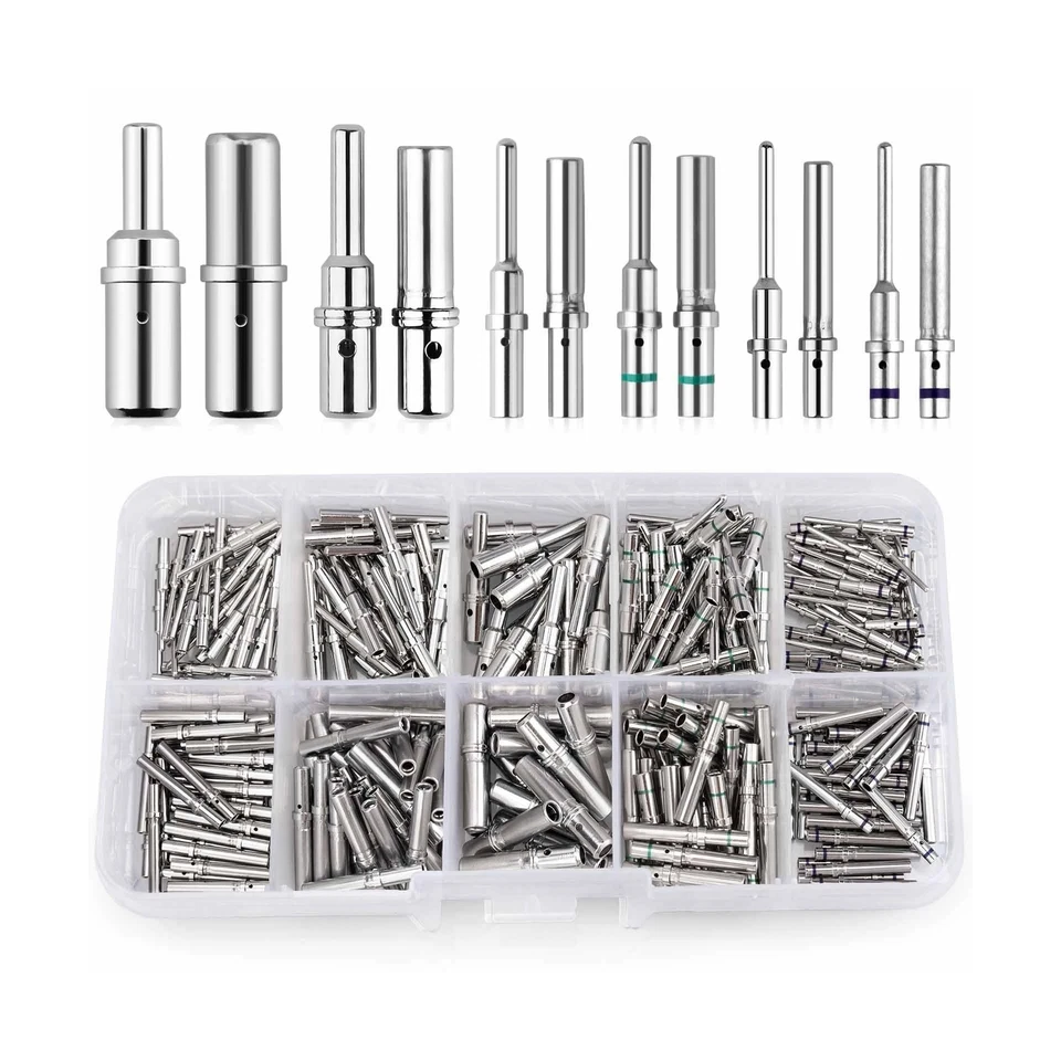 JRready ST6451 Deutsch Pin Kit, Deutsch Solid Pin, DT Contact Kit Size 8 12 1... - Image 1 of 4