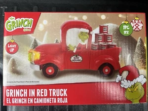 Dr. Seuss El Grinch En Camión Rojo Con Quién Hash Ilumina Navidad 2025 Mini - Imagen 1 de 3