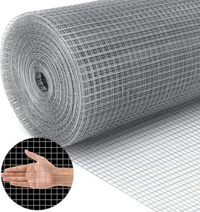 Hardware Cloth 1/2" Chicken Wire Fence Galvanized Welded Cage Roll Wire Mesh NEW - Bild 1 von 24