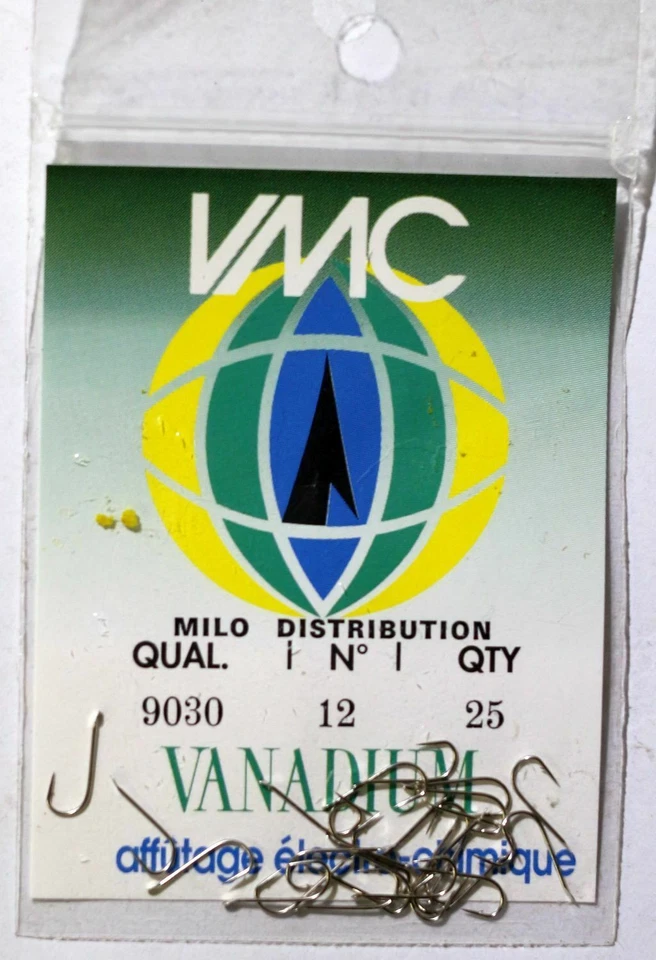VMC qual. 9030 VANADIUM ami hooks qty.25/blister,colore argento - Immagine 1 di 1