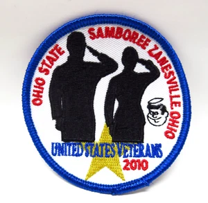 Good Sam Patch Ohio Samboree 2010 Zanesville Veterans Salute Gold Star - Picture 1 of 6
