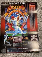 Mark McGwire Vintage 1998 Home Run King Limited Poster St. Louis Cardinals
