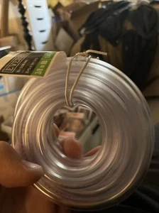 EXCELON RNT ****10 FOOT LENGTHS**** Clear PVC Flexible Tubing 1/4" ID 3/8" OD - Picture 1 of 3