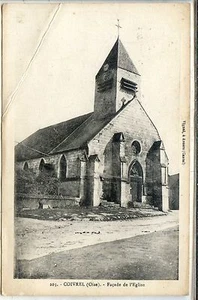 CP 60 Oise - Coivrel - Façade de l'Eglise - Picture 1 of 2