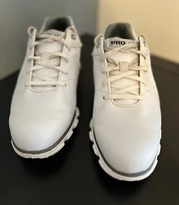Footjoy Pro SL 7.5 W Spikeless Golf Shoes White Grey Men’s Sneakers 53267C — 第 1/4 张图片