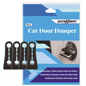 4X Car Sound Damper Lock Door Buffer Seal For Nissan Noise Reduce - Picture 1 of 7