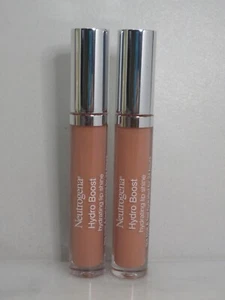 NEUTROGENA HYDRO BOOST HYDRATING LIP SHINE 15 TRUE NUDE 0.10 OZ LOT OF 2 - Picture 1 of 4