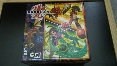 卡通网络 - 巴库根战斗鼓手 100 件 PUZZLE -- 全新!! — 第 1/2 张图片