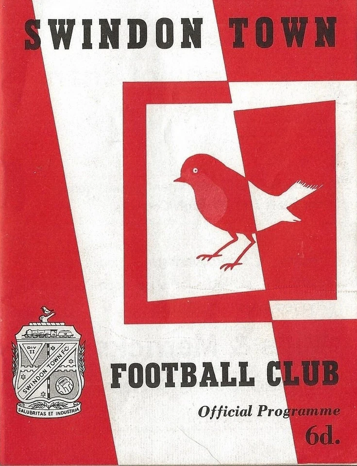 Football Programme>SWINDON TOWN v PORTSMOUTH Dec 1963 - Image 1 of 1