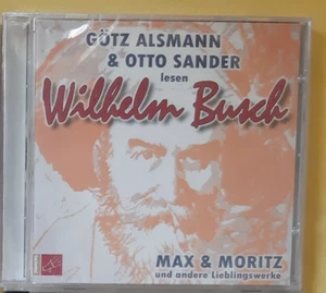 CD Wilhelm Busch Max & Moritz, Götz Alsmann, Otto Sander, NEU - Bild 1 von 2